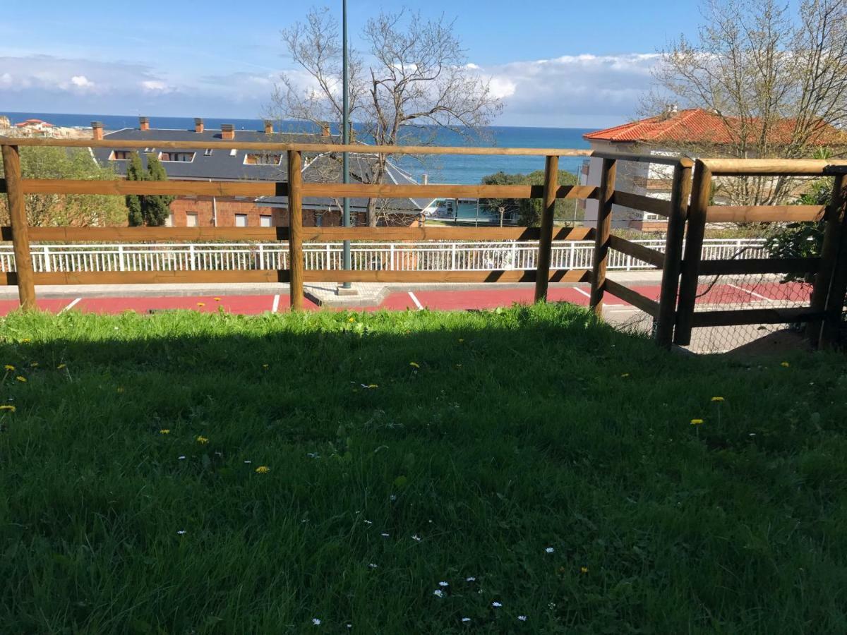 Casa De Las Flores - Apartamento Con Jardin Privado Frente A La Playa De Comillas Dış mekan fotoğraf